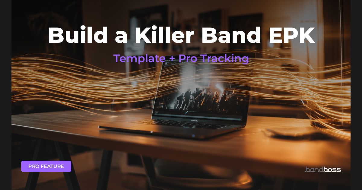 Band EPK example